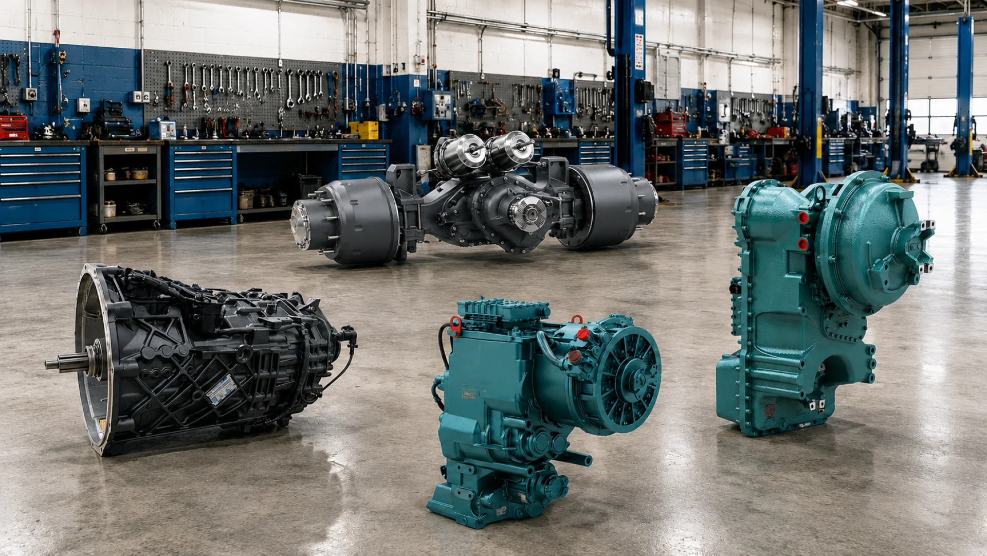 ZF Transmission, Differential, Axle and Drivetrain Spare Parts for Trucks and Construction Machinery