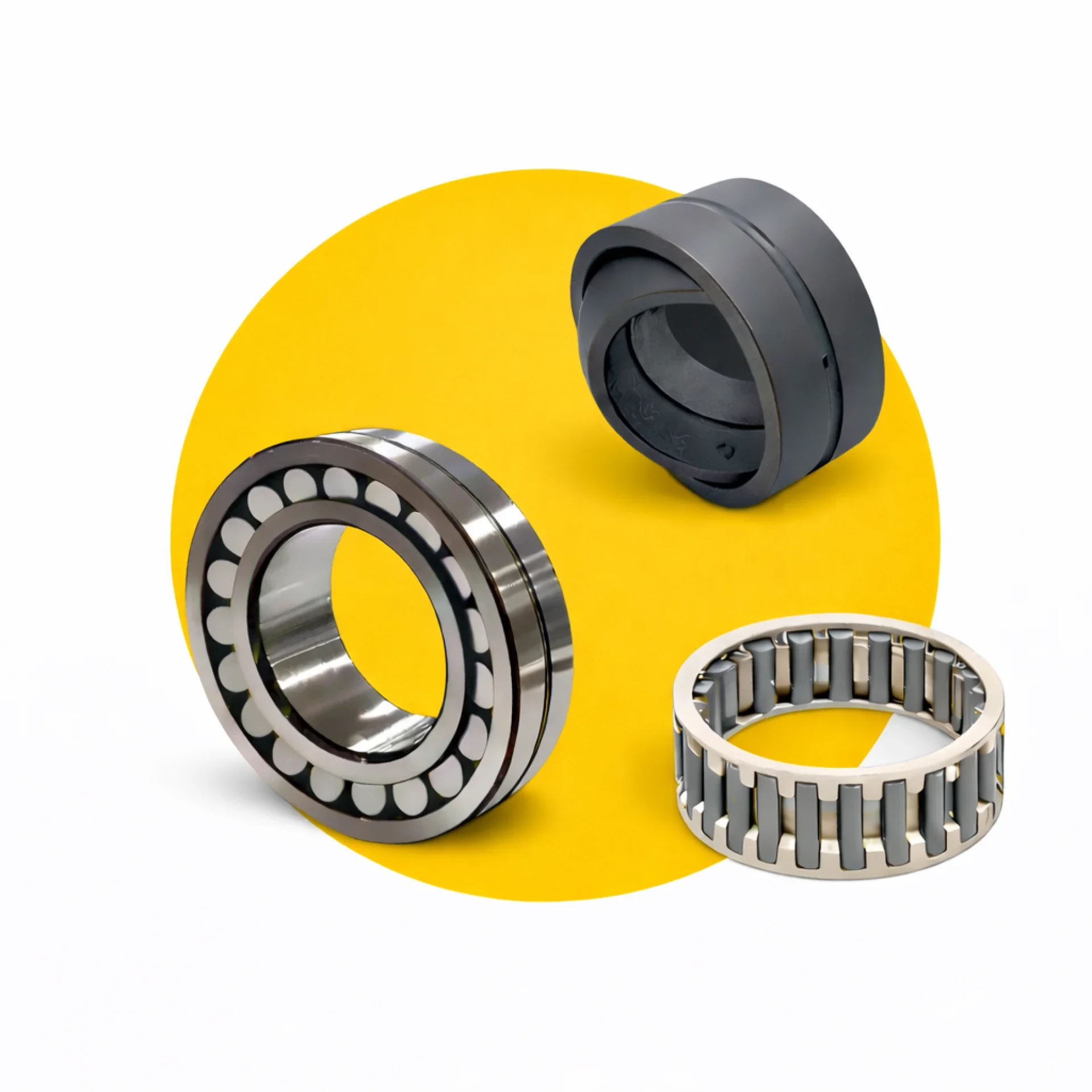 Construction machinery bearings for Caterpillar, Komatsu, Volvo, JCB and Hidromek