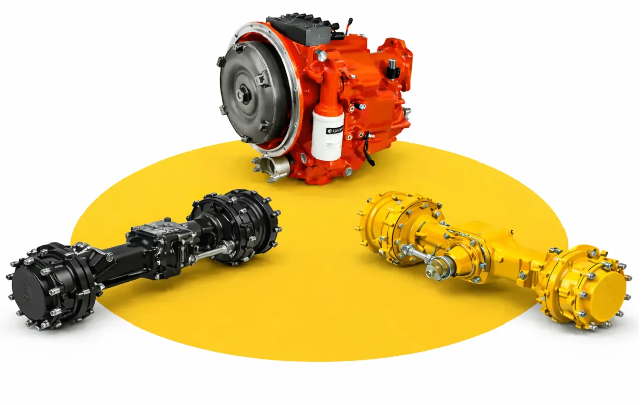 Carraro axle, transmission and differential spare parts for heavy equipment