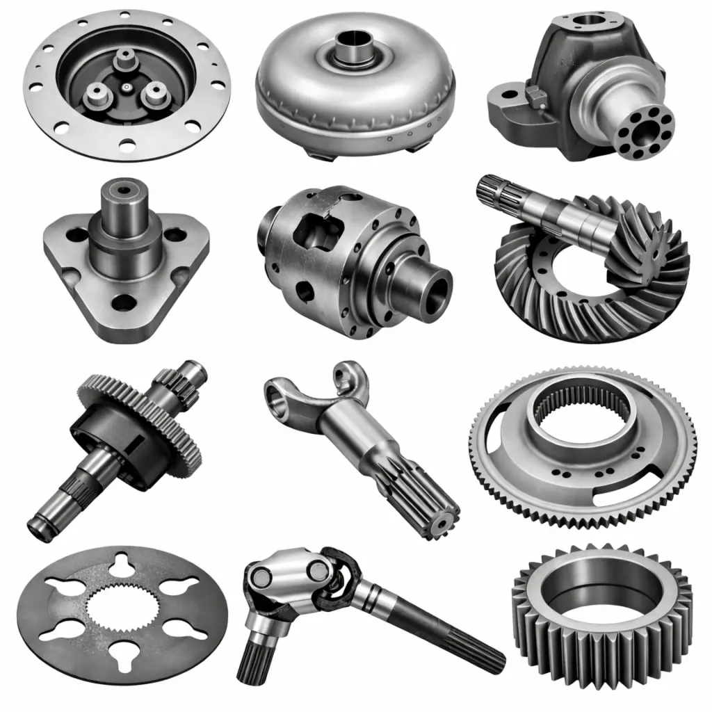 Carraro axle, transmission and differential spare parts for heavy equipment