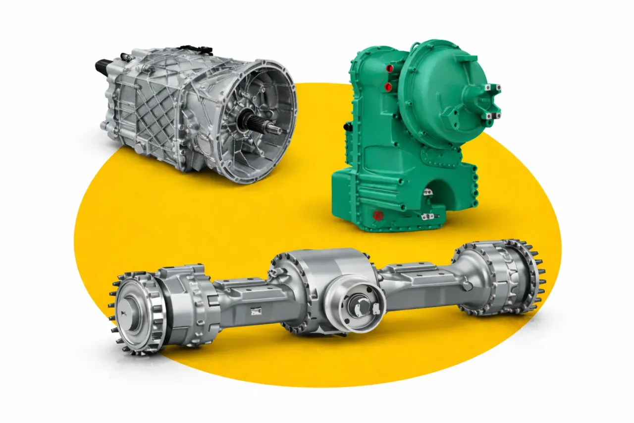 ZF transmission and axle spare parts for heavy equipment and trucks