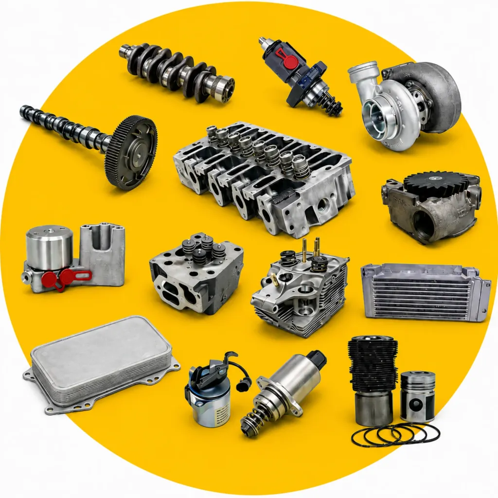 Deutz industrial engine spare parts for BF4M, BF6M, TCD series