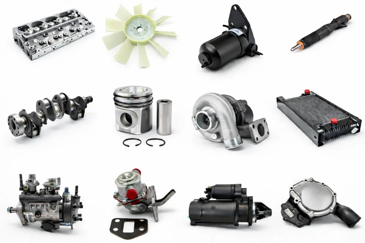 Perkins industrial engine spare parts for 1100 and 1300 series